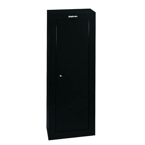 stack-on gcb-908 steel 8-gun security cabinet black wlmrt|stack on gun cabinet.